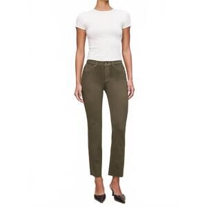 NEW DL1961 - WOMEN'S mara straight ankle jean in olive